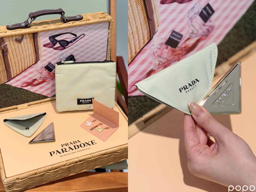 PRADA Beauty春日野餐亞洲首站！客製化「粉紅格紋」印花香水、Venchi台灣限定聯名冰淇淋只送不賣！-7