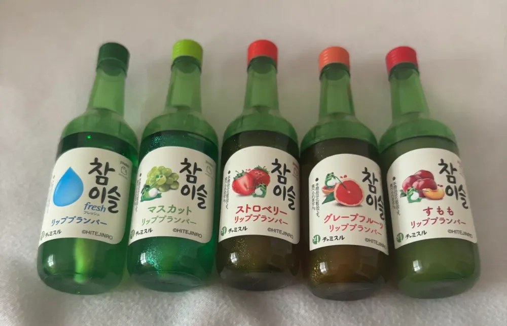 韓國真露風「迷你燒酒瓶唇釉」，豐唇精華＋五種果香風味，零酒精卻完整還原燒酒微刺感！-9