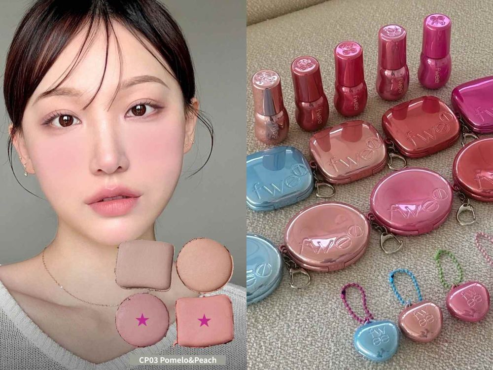 2025韓女包包美妝掛飾推薦！fwee棉花糖腮紅膏、hince冰透蜜糖唇頰膏、蘭芝甜甜圈水唇釉...，全都讓妳掛上包！-7