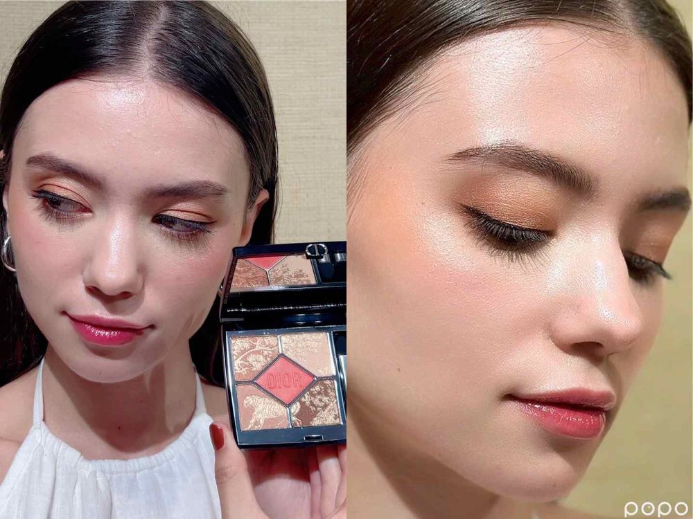 2025高訂夏彩推薦！迪奧腮紅、眼影首次結合經典「Toile de Jouy」圖騰，被太陽親吻過的珊瑚古銅光美出新高度！-15