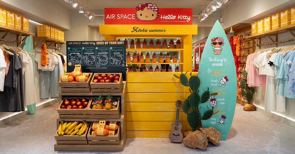想衝去拍照！AIR SPACE新聯名「烤焦Hello Kitty」首度來台！超萌手機支架免費送！-3