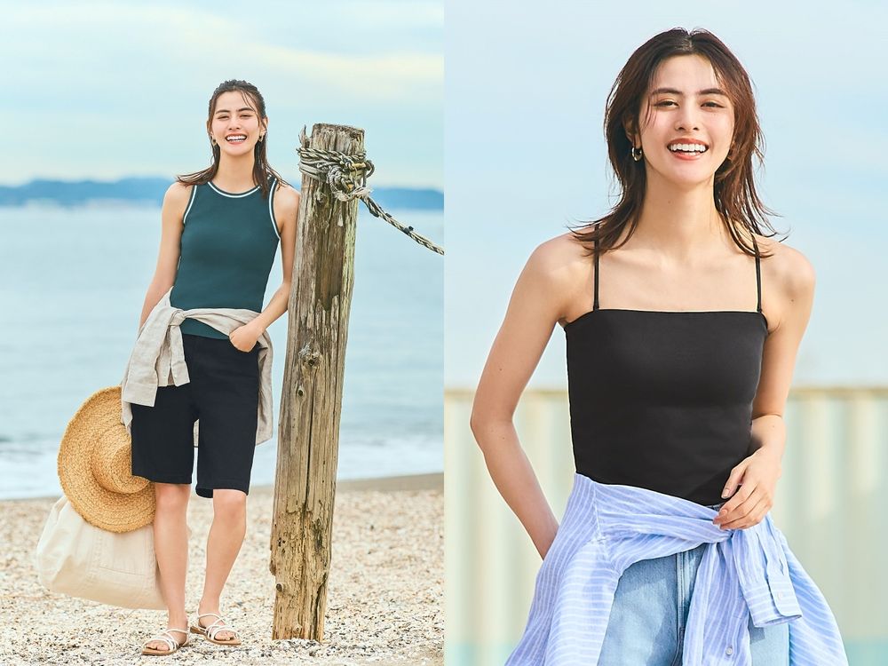 UNIQLO連續15天超狂優惠來了！夏天必買亞麻、Bra Top大降價！櫻花粉旅行袋直接送！-9