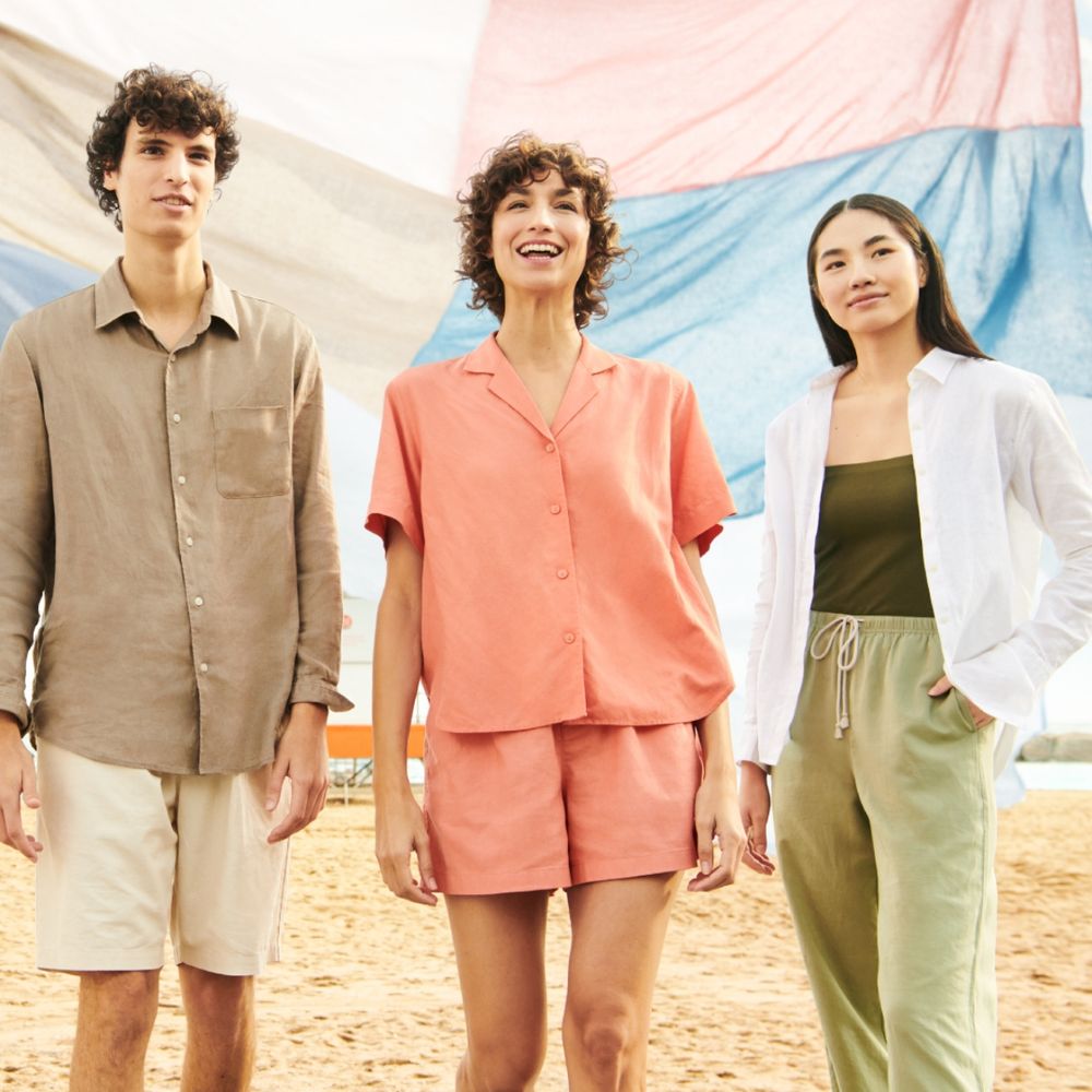 UNIQLO連續15天超狂優惠來了！夏天必買亞麻、Bra Top大降價！櫻花粉旅行袋直接送！-8