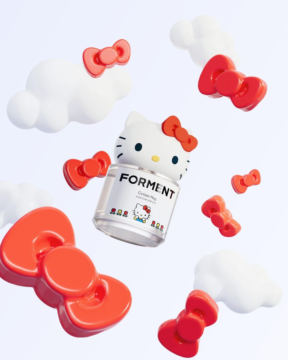 開賣即爆單！韓國人氣寶寶香氛再度聯名三麗鷗，必收藏Hello Kitty香水瓶蓋、限量髮香水再送隨身梳！-2