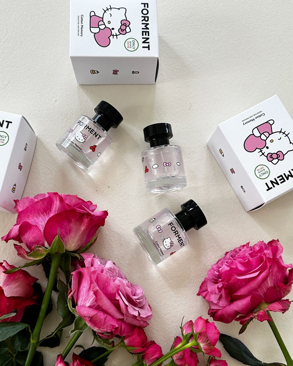開賣即爆單！韓國人氣寶寶香氛再度聯名三麗鷗，必收藏Hello Kitty香水瓶蓋、限量髮香水再送隨身梳！-4