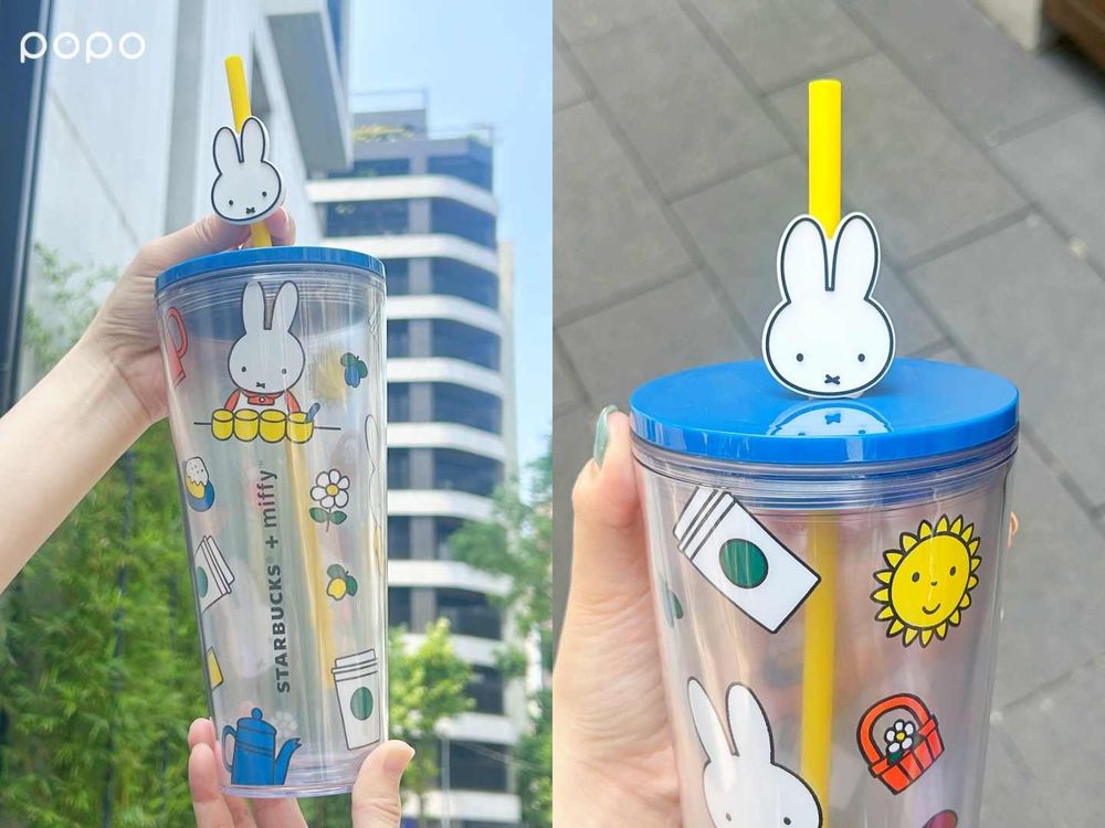 星巴克米飛兔聯名周邊台灣也買得到！超Q「米飛兔冷水杯、店員米飛兔玩偶」全都想帶回家！-2