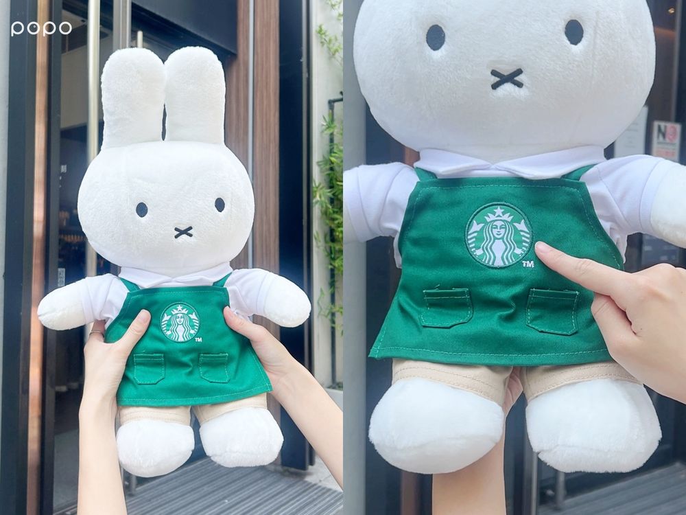星巴克米飛兔聯名周邊台灣也買得到！超Q「米飛兔冷水杯、店員米飛兔玩偶」全都想帶回家！-10