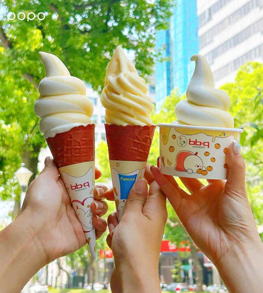 一支不用38元！全家×bb.q CHICKEN聯名「蜂蜜柚橘霜淇淋」酸甜超消暑、兩件冰品最低第二件0元！-5