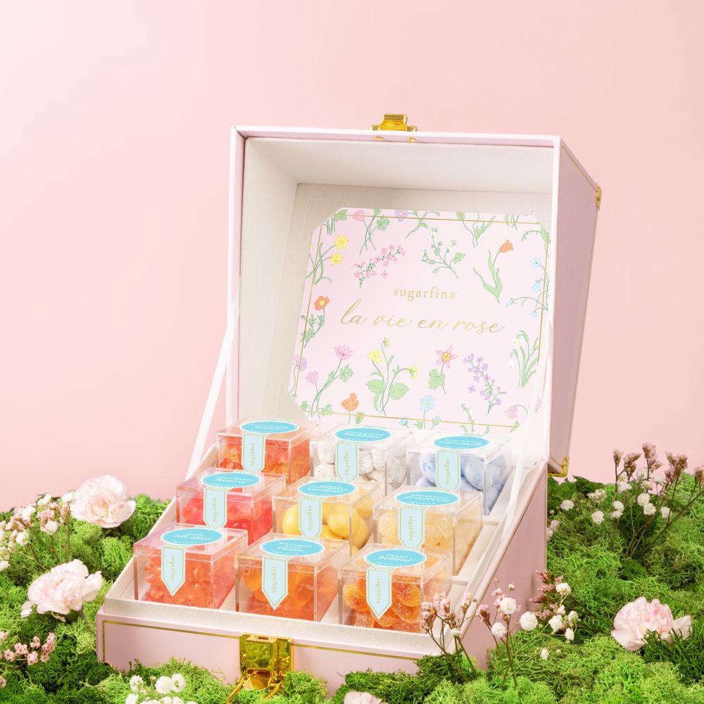 史上最美母親節甜點！sugarfina母親節限定「草莓棉花軟糖、草莓香檳小熊軟糖」美到媽媽捨不得吃！-2