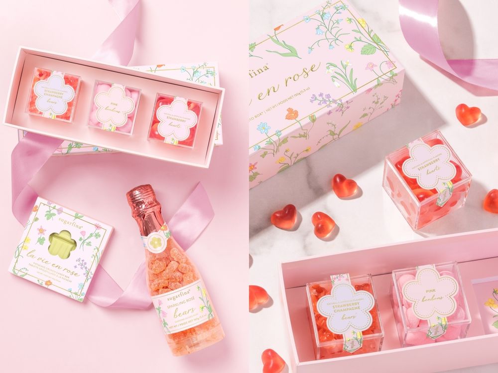 史上最美母親節甜點！sugarfina母親節限定「草莓棉花軟糖、草莓香檳小熊軟糖」美到媽媽捨不得吃！-5