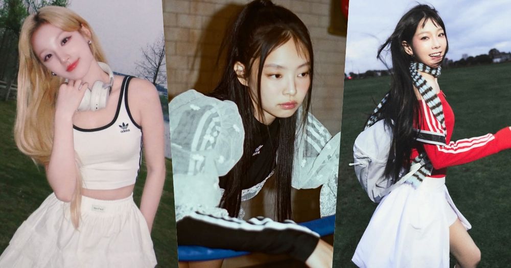 Jennie、雨琦都愛！2025韓星穿搭2大重點「澤西風、芭蕾風」愛迪達單品是靈魂！-1