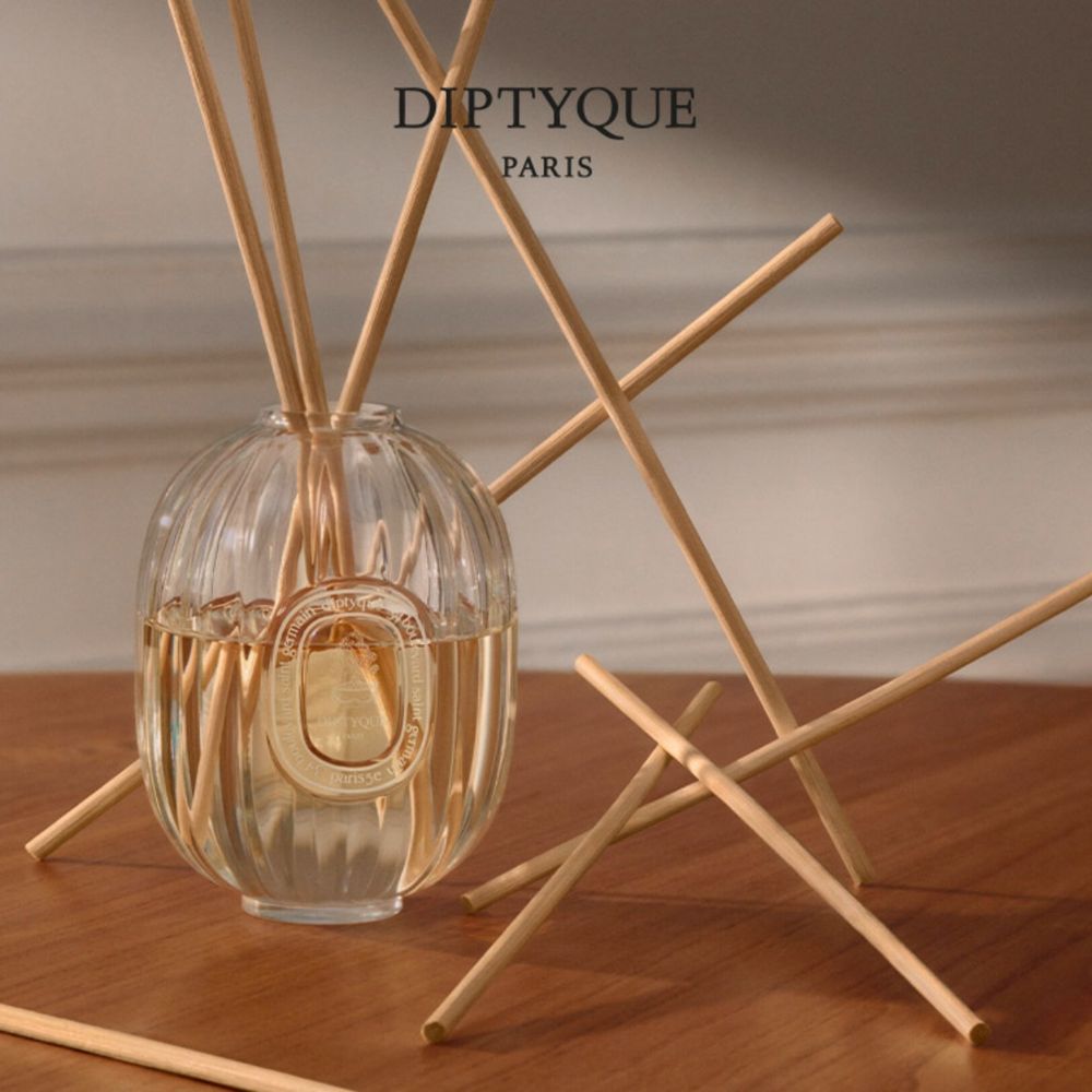 Diptyque史上最美室內擴香！玻璃瓶身篆刻經典橢圓LOGO，加入琥珀香調、首度推出巨型尺寸，放在家裡奢華感拉滿！-3