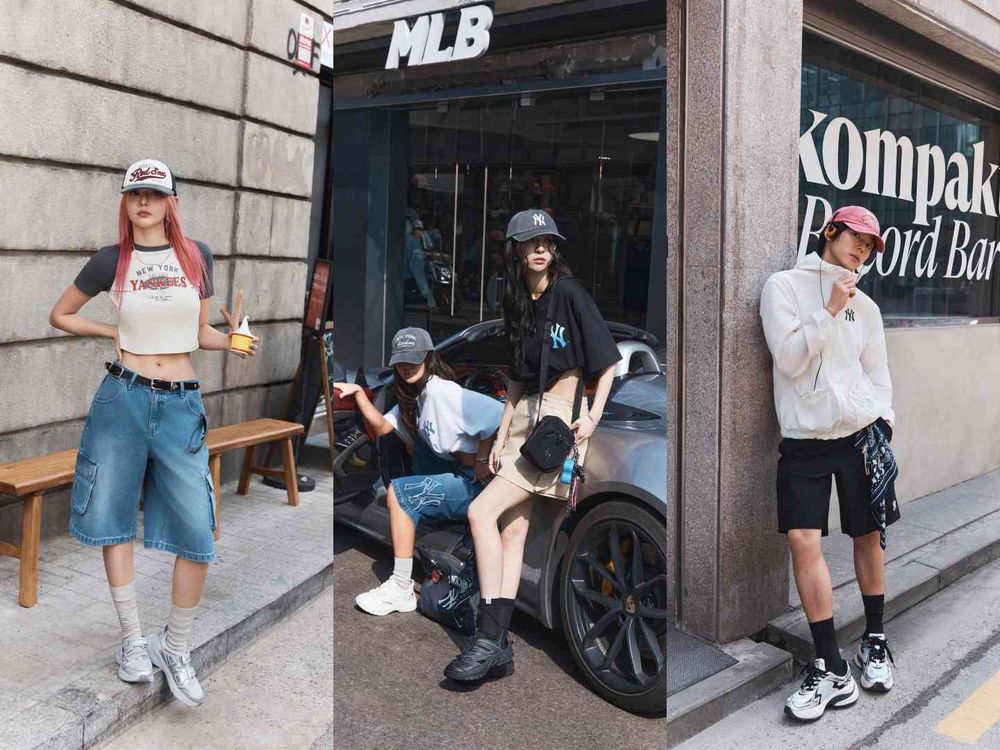 韓星最愛MLB KOREA進駐南港LaLaport！宋雨琦、DK狂穿、新款「丹寧棒球帽」必買！-9
