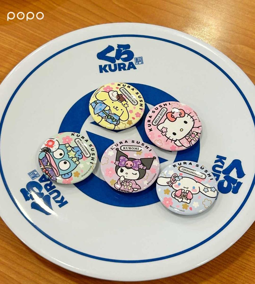 藏壽司最新扭蛋是三麗鷗！Q翻布丁狗吊飾、大耳狗磁鐵全都想要，集點再送超可愛行李袋&不鏽鋼杯！-4