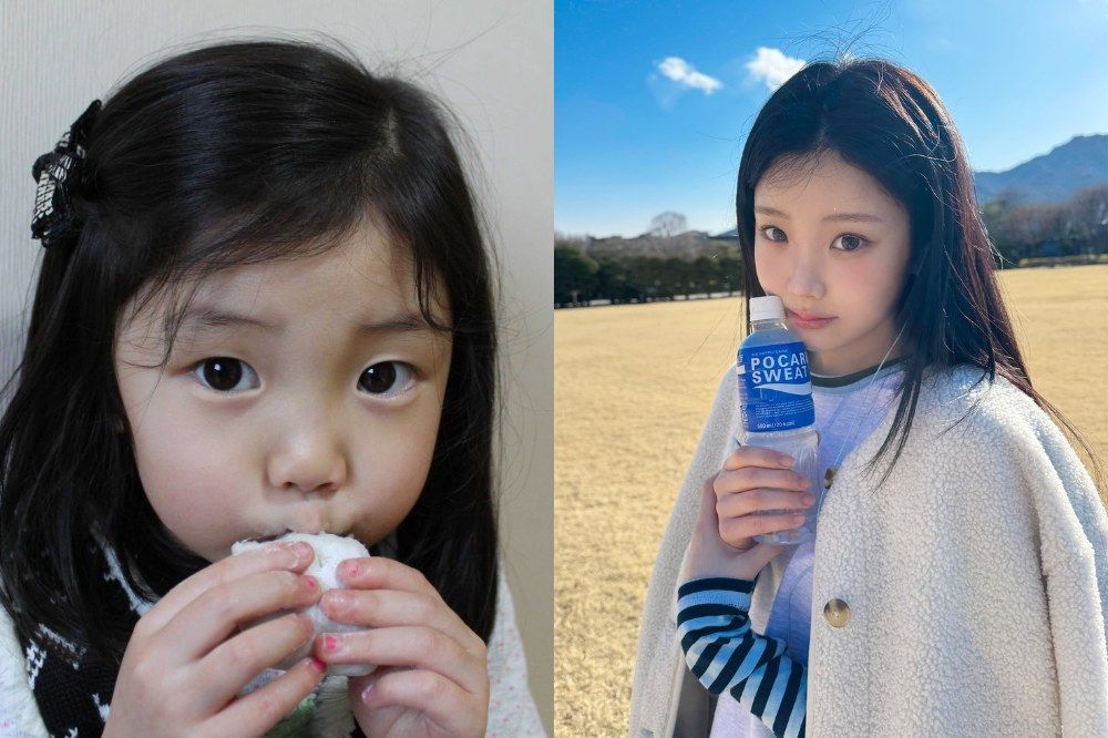 網友熱議6位KPOP女偶像童年照大公開！薇娟、Sullyoon從小美到大，Winter超萌模樣直接圈粉全網！-13