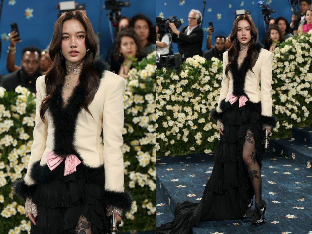 2025 Met Gala紅毯女神亮點回顧！BLACKPINK三公主合體、泰星Freen初登場驚豔全球！-9