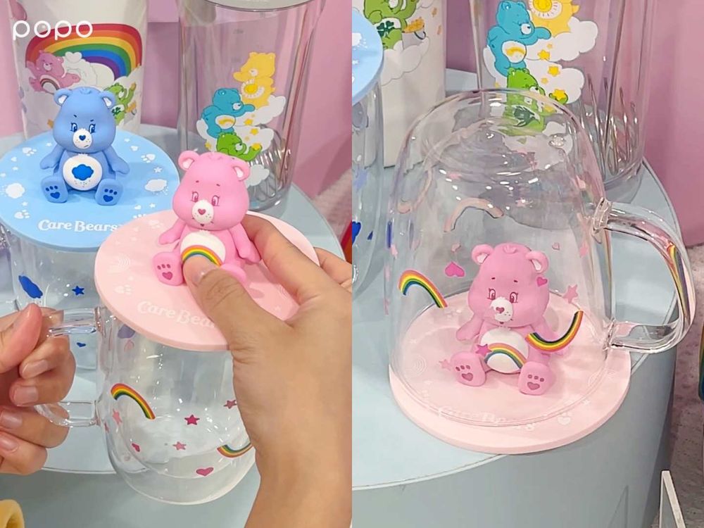 彩虹熊Care Bears在7-11！萌翻「立體小熊電腦包、絨毛手拿包、造型馬克杯」全都超欠買！-4