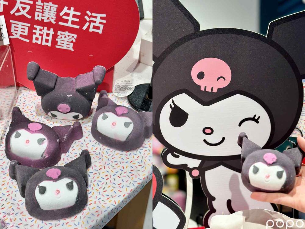 可愛到發瘋瘋！全網敲碗LUSH x 三麗鷗聯名上市，Hello Kitty、庫洛米汽泡彈...，大耳狗肉桂捲香氣太誘人！-6