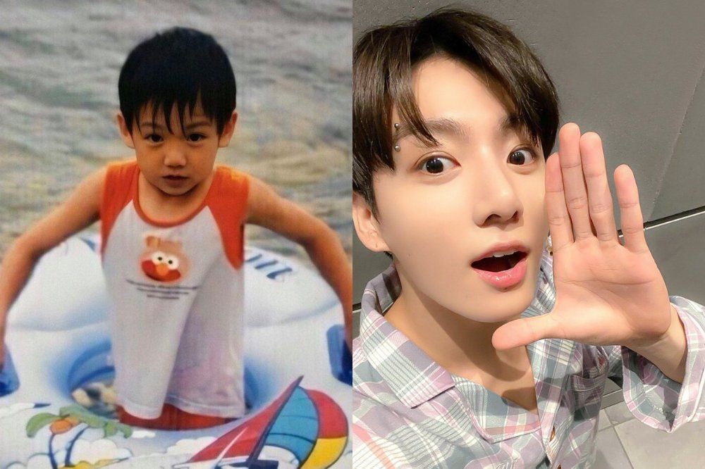 韓網瘋傳6位KPOP人氣男偶像童年照！杋圭、Felix天生的顏值擔當，車銀優全網認證最強顏霸！-9