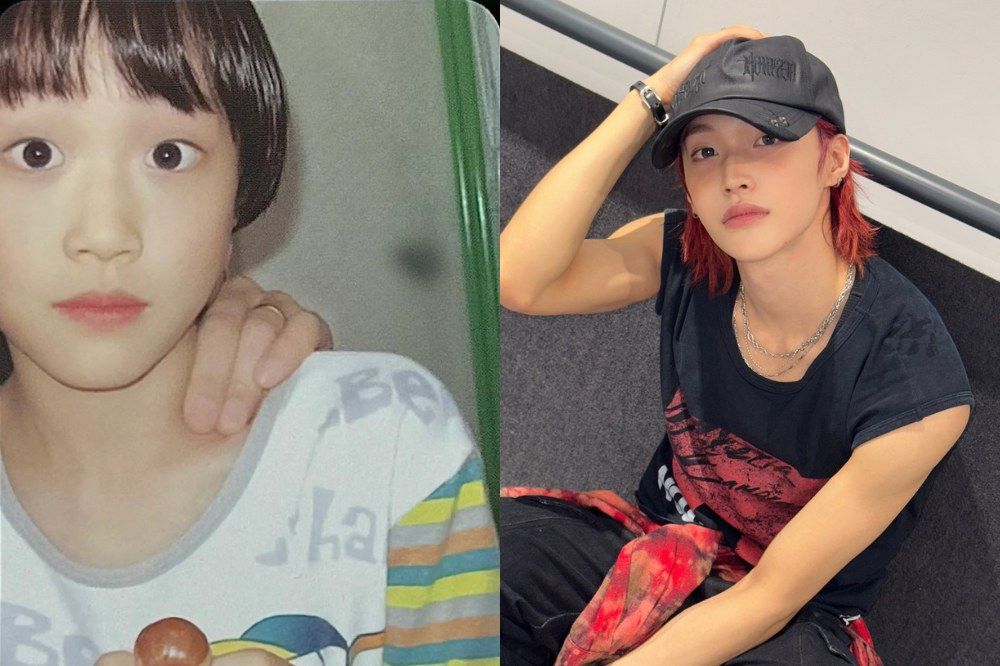 韓網瘋傳6位KPOP人氣男偶像童年照！杋圭、Felix天生的顏值擔當，車銀優全網認證最強顏霸！-13