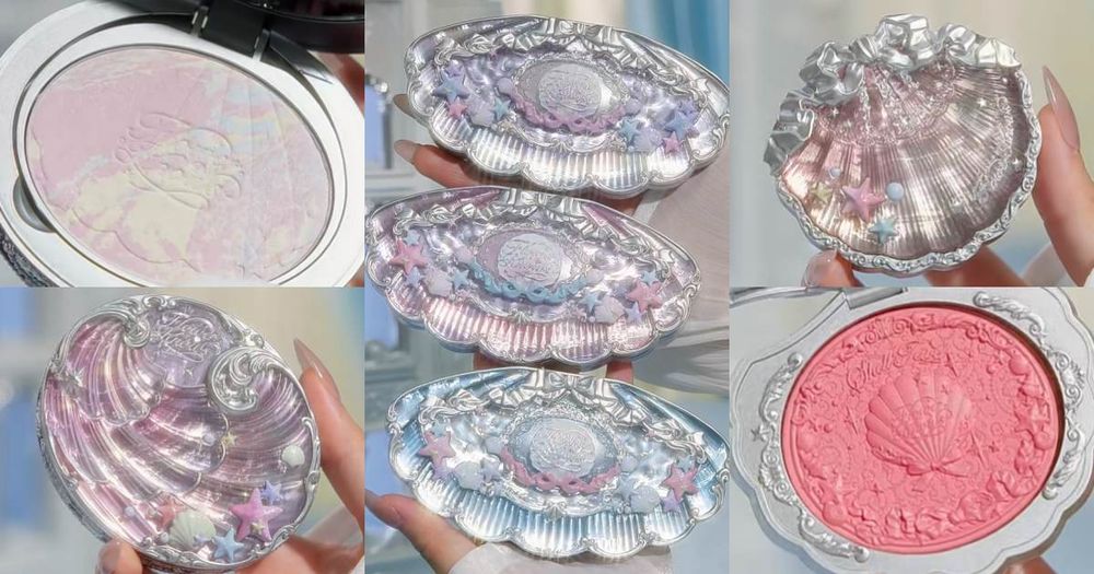 2025最夢幻限量彩妝！花知曉「貝殼珍珠系列」大理石定妝蜜粉、絲緞光澤腮紅、保養型潤色唇釉...，每個細節都美到心坎上！-1