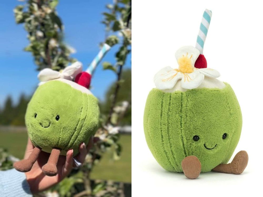2025年Jellycat必買7大夏季新品推薦！圓滾滾袋熊可愛爆炸、Q翻「檸檬水」開賣就被搶爆！-9