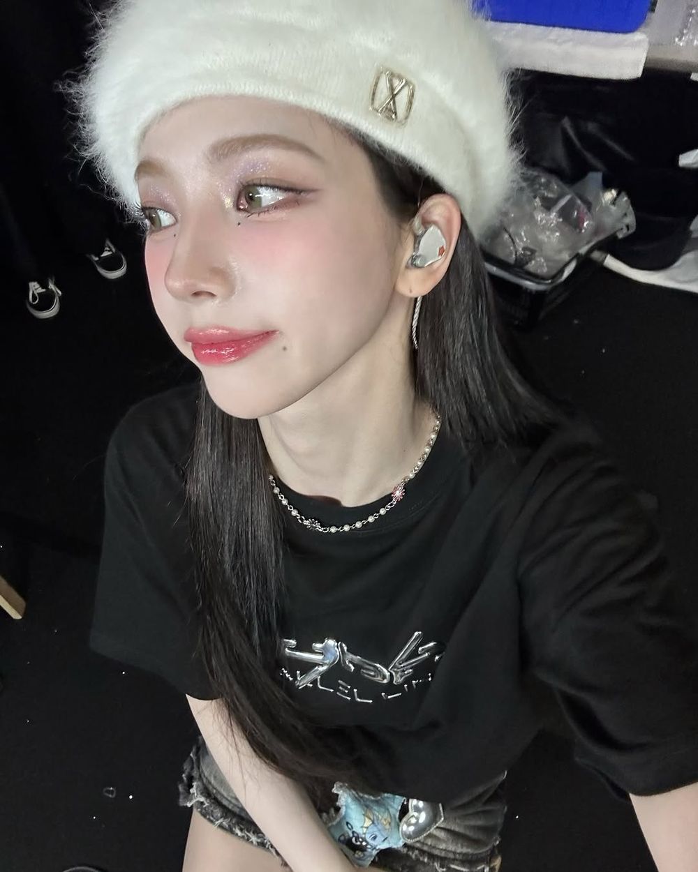 Karina身價再漲！將成為MLB最新代言人？！私下根本帽子魔人、這樣戴秒變巴掌臉！-13