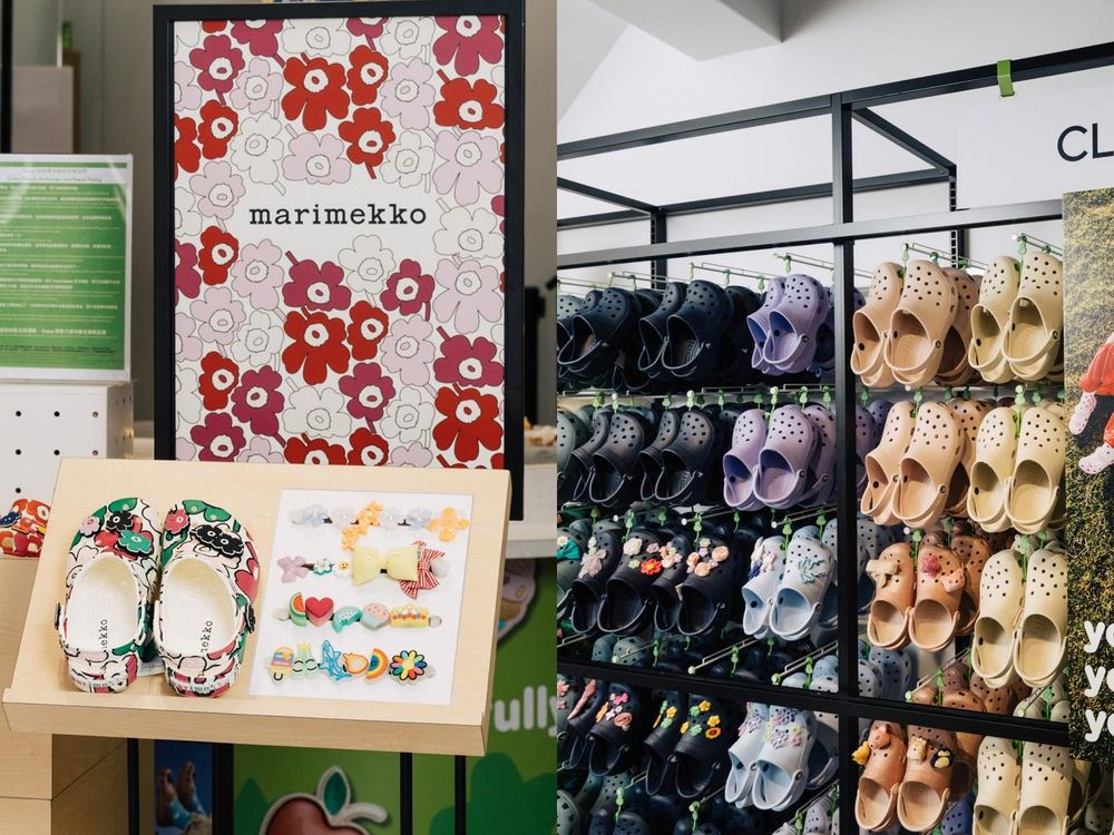 快被Crocs新鞋扣可愛死！西門町旗艦店重新開幕新品超齊全！Kitty洞洞鞋已經賣爆！-6