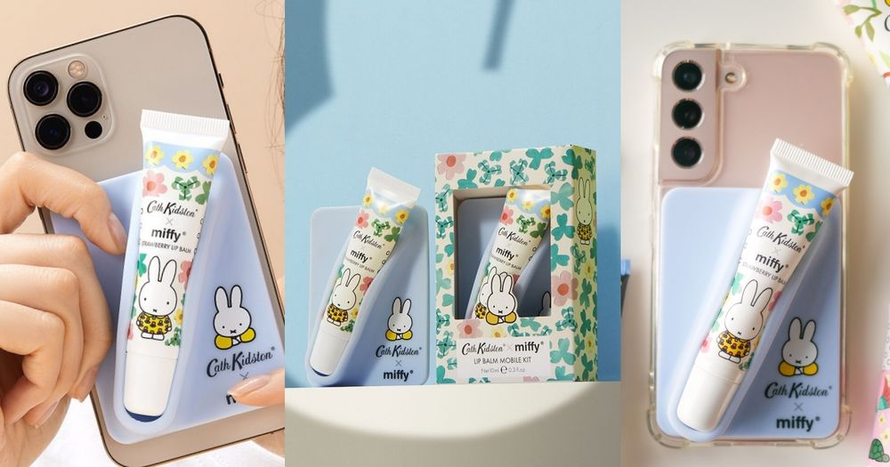 韓女瘋搶Cath Kidston米飛兔聯名護唇膏手機背架、印花護手霜...，韓國OLIVE YOUNG獨賣、代購又爆單！-1