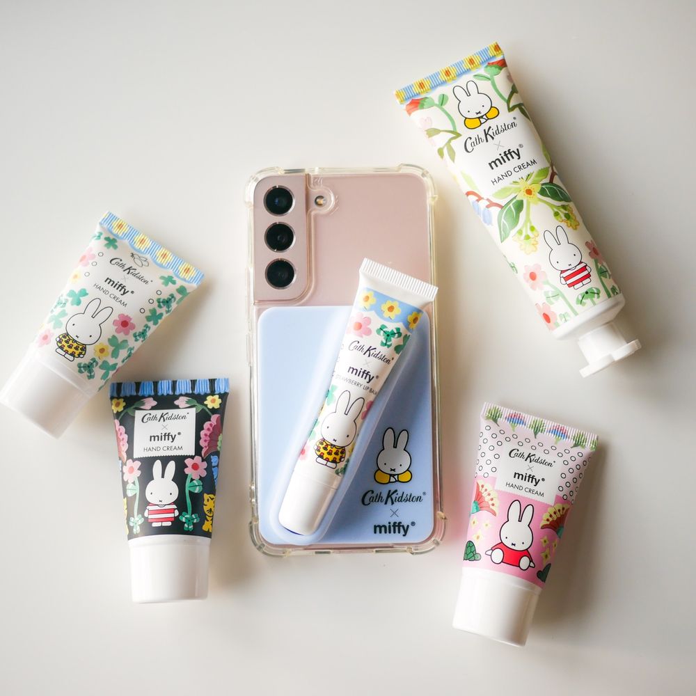韓女瘋搶Cath Kidston米飛兔聯名護唇膏手機背架、印花護手霜...，韓國OLIVE YOUNG獨賣、代購又爆單！-2