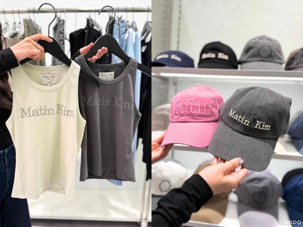 韓星愛牌Matin Kim台北旗艦店來了！Logo短T、棒球帽牆爆款通通有，台北限定款內行人必收！-6