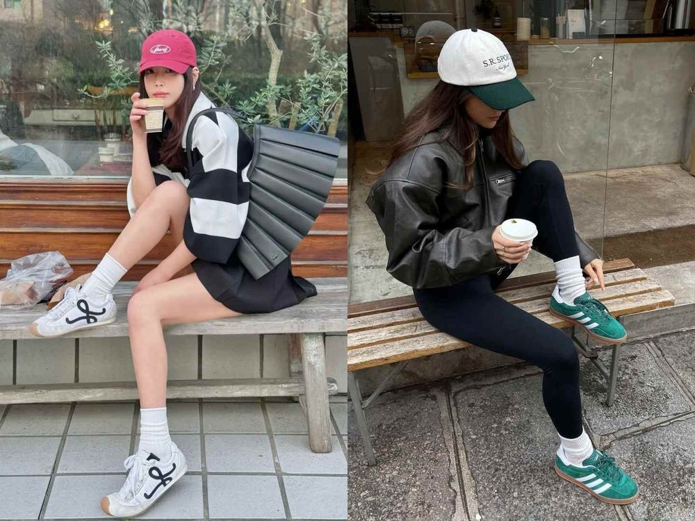 夏天必學！韓妞最愛五招襪子穿法！原來「皺褶感」是顯瘦關鍵、同色搭配絕不出錯！-4