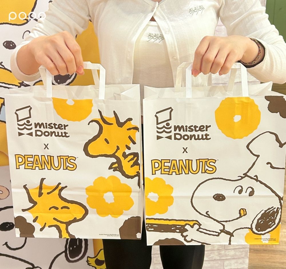 Mister Donut跟史努比聯名了！大頭史努比甜甜圈、查理布朗波堤Q到捨不得吃，聯名抱枕也超欠買！-19