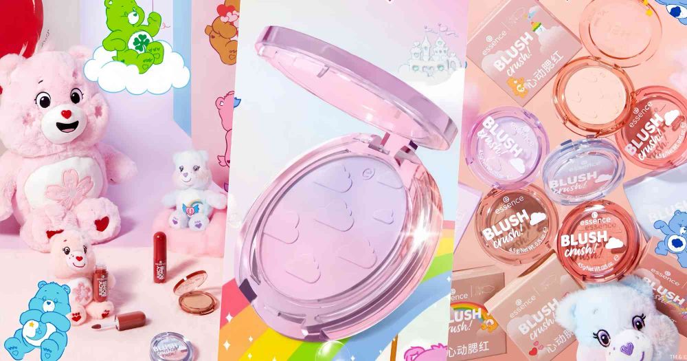 Care Bears化身心動特派員！essence彩虹熊聯名單色腮紅超萌爆擊，百元甜甜價入手、獨家熊熊贈品只送不賣！-1