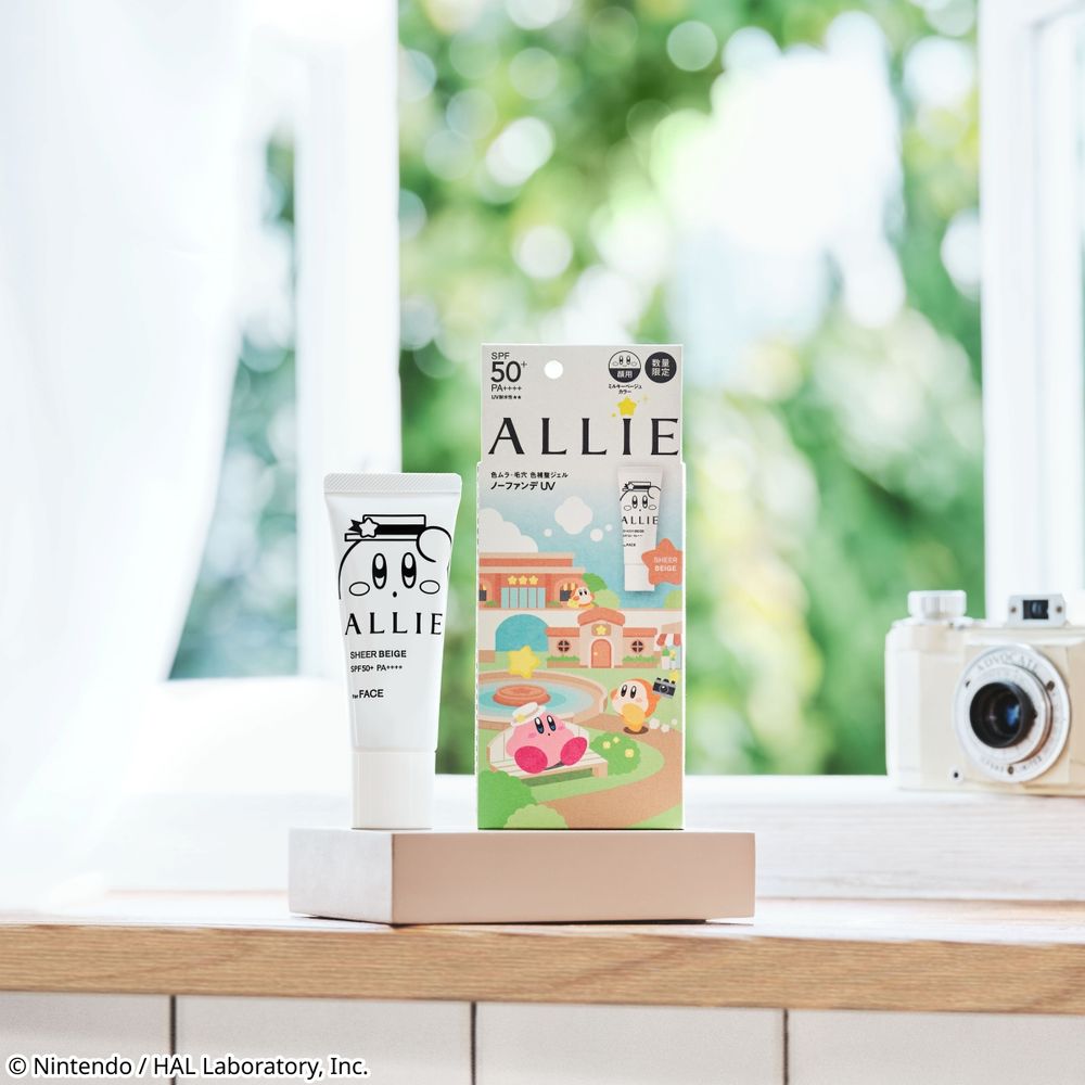 ALLIE防曬新品出大招！星之卡比聯名、防褪色造型膏、防曬遮瑕膏，從頭到腳的防禦、打造優雅生活！-2