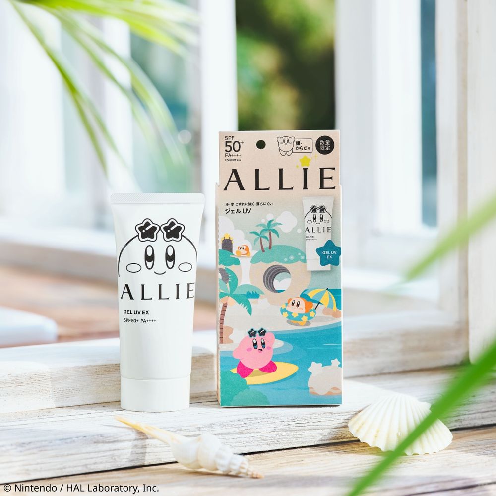 ALLIE防曬新品出大招！星之卡比聯名、防褪色造型膏、防曬遮瑕膏，從頭到腳的防禦、打造優雅生活！-4