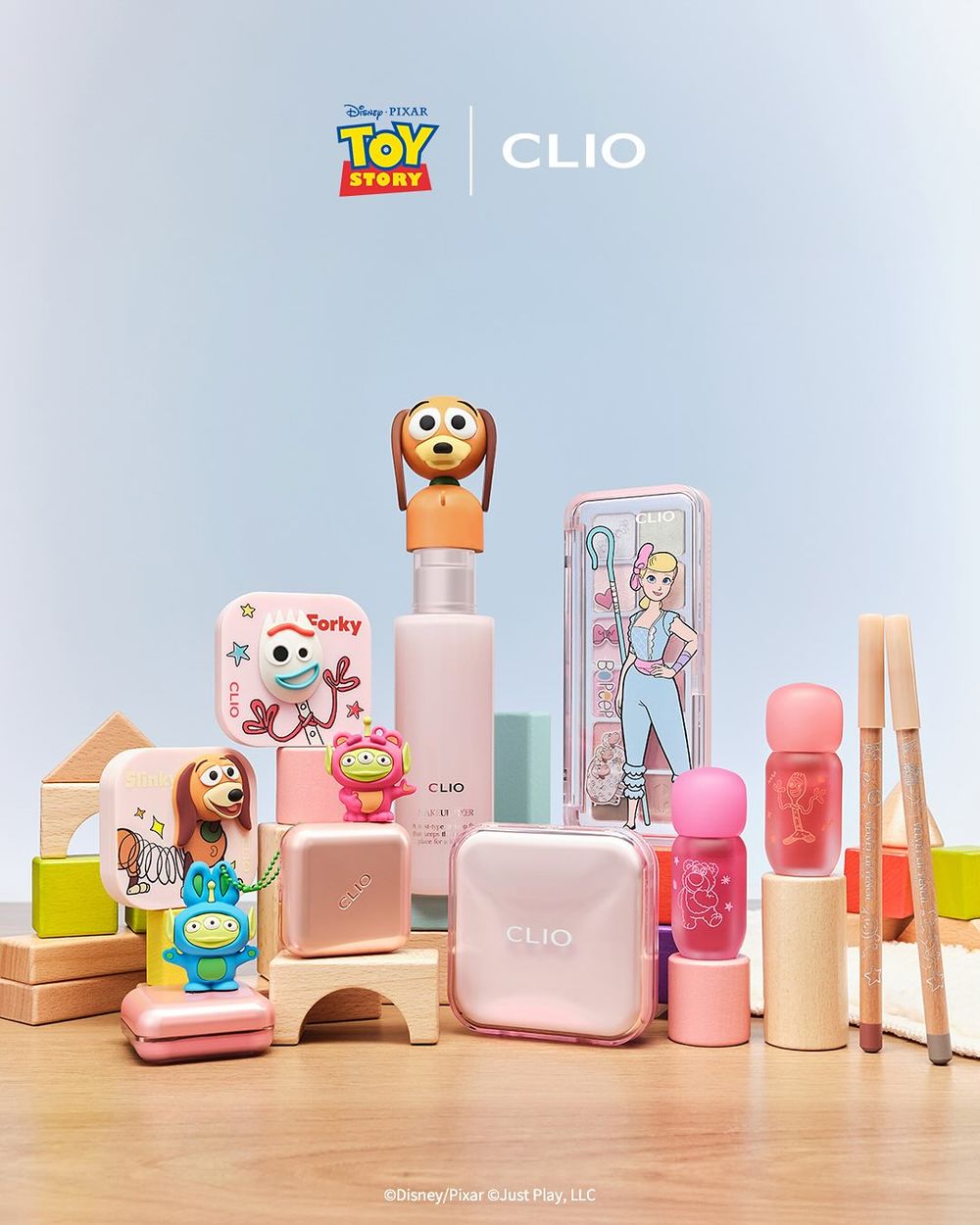 安俞真化身女牛仔翠絲！clio上半年最夢幻《玩具總動員》限量聯名彩妝，牧羊女、彈簧狗、叉奇眼影盤萌到爆！-10