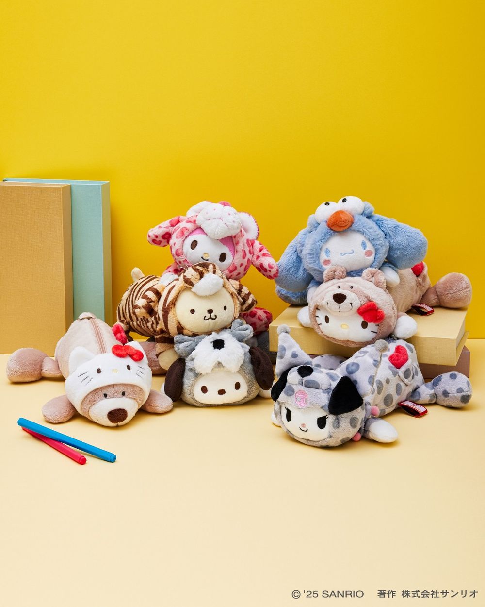 兩大搶錢王合體！三麗鷗×NICI「奇異鳥大耳狗&小熊Hello Kitty」絨毛玩偶可愛爆炸、日妞都狂搶！-2