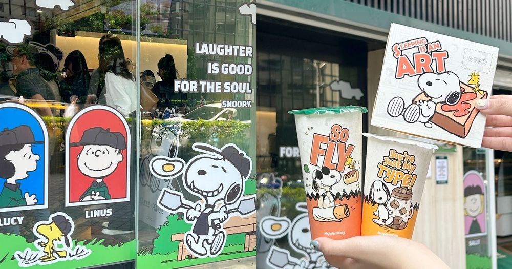 麥味登跟史努比聯名了！限定主題店裝可愛翻、「花生系列」聯名餐點&必買實用周邊小物一次看！-1