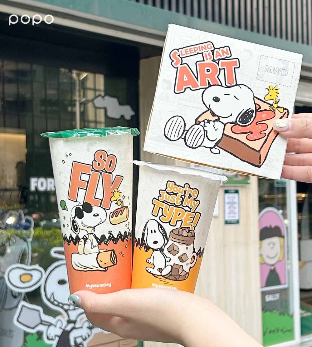 麥味登跟史努比聯名了！限定主題店裝可愛翻、「花生系列」聯名餐點&必買實用周邊小物一次看！-20