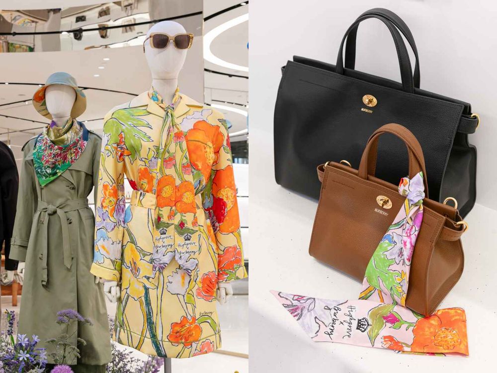 誰敢相信這樣50歲！花園女神「賈靜雯」降臨BURBERRY活動！風衣外套＋印花短裙美到驚人！-7