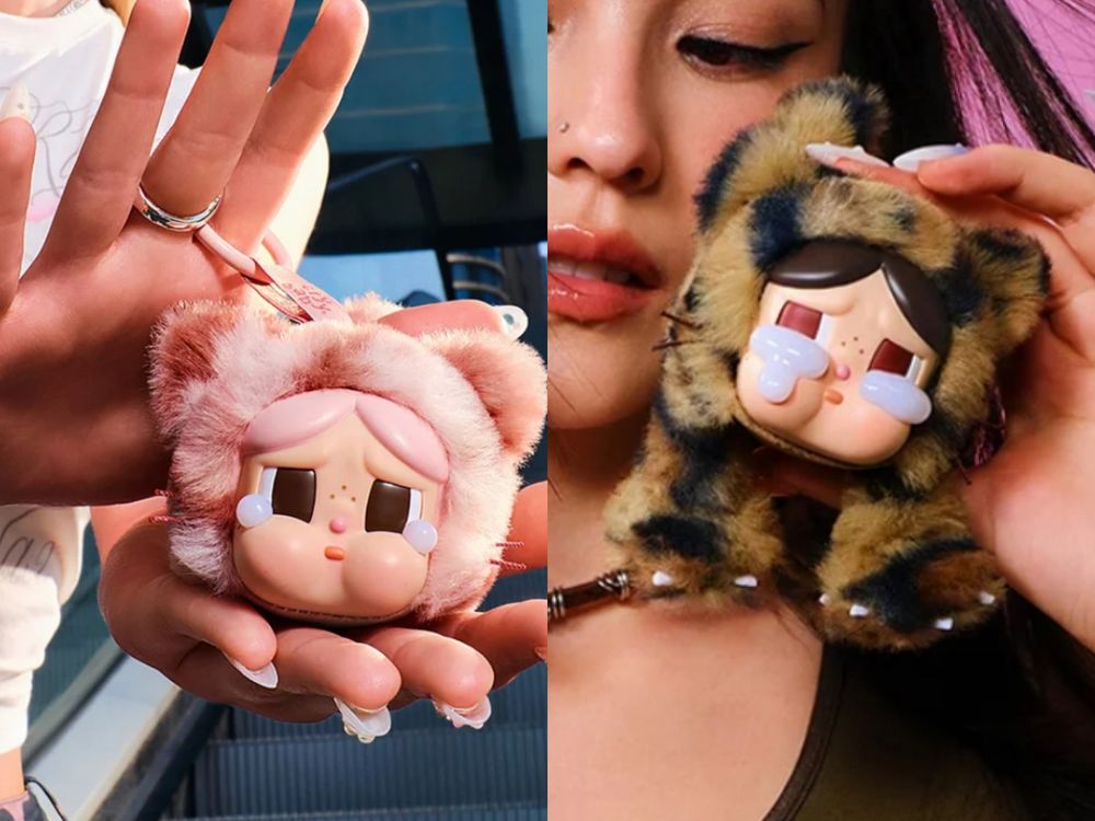 2025泡泡瑪特最新5大必買推薦！萌翻「豹紋貓咪CRYBABY吊飾、蠟筆小新壽司公仔」全都超欠買！-3