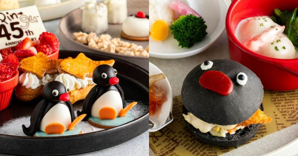 2025日本旅遊必吃「企鵝家族」聯名下午茶！Pingu小漢堡、Pinga奶酪慕斯可愛到捨不得吃！-1