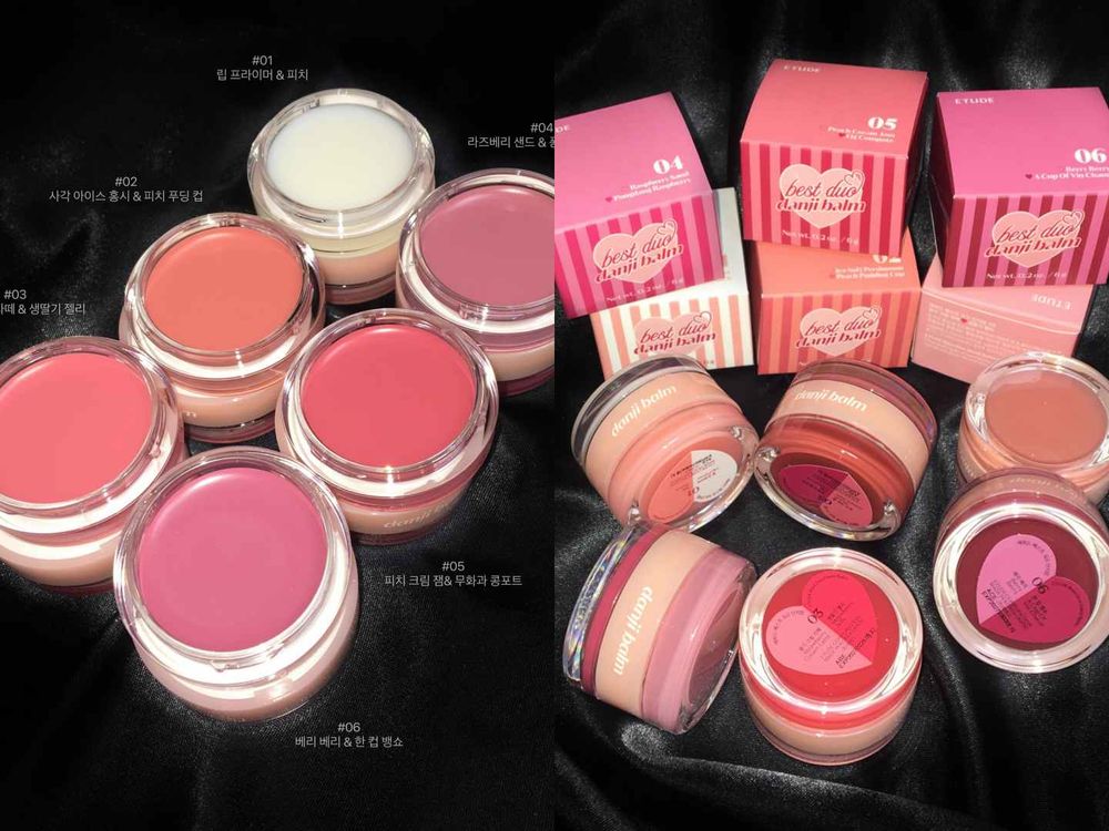 韓女化妝包必備！ETUDE「雙頭唇頰霜」奶油潤唇膏結合水光果凍膏，這樣疊擦超自然、一抹打造原生好氣色！-4