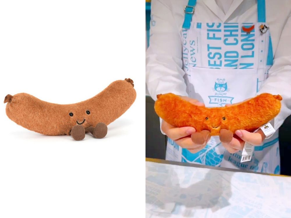 Jellycat英國限定必買6大周邊推薦！除「炸魚薯條」外還有新品「烤香腸、醃洋蔥玩偶」想帶回家！-1