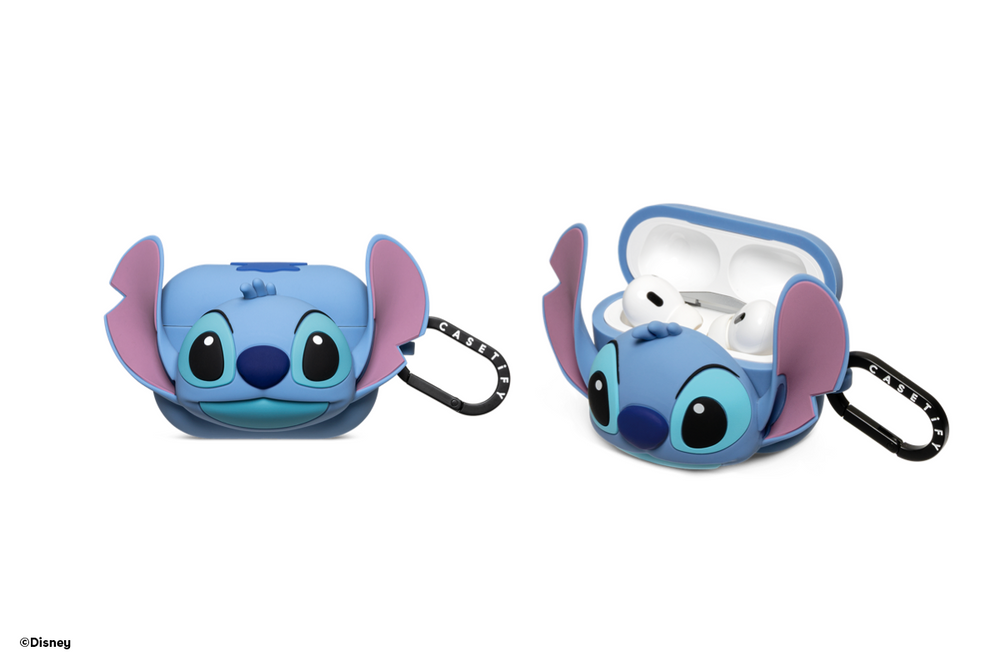 藍色小怪獸入侵CASETiFY！聯手《史迪奇》推出「大頭手機殼、耳機套」每一款都可愛到瘋掉！-7