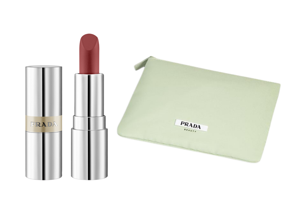 全台限量300顆！PRADA Beauty首款「蜜粉餅、妝前乳」中性輕柔綠色調、打造ENHYPEN禎元同款零毛孔柔紗肌！-12