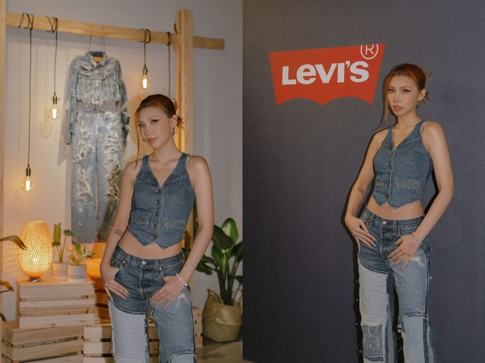 明星人手一條！Levi’s最強神褲非501莫屬！Karencici專屬訂製丹寧套裝好看瘋掉！-7