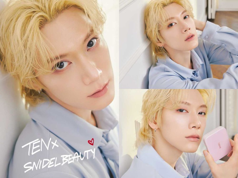 NCT TEN上任SNIDEL BEAUTY全新品牌大使！夢幻聯動限量套組，買同款彩妝送「未曝光」照片貼紙！-3