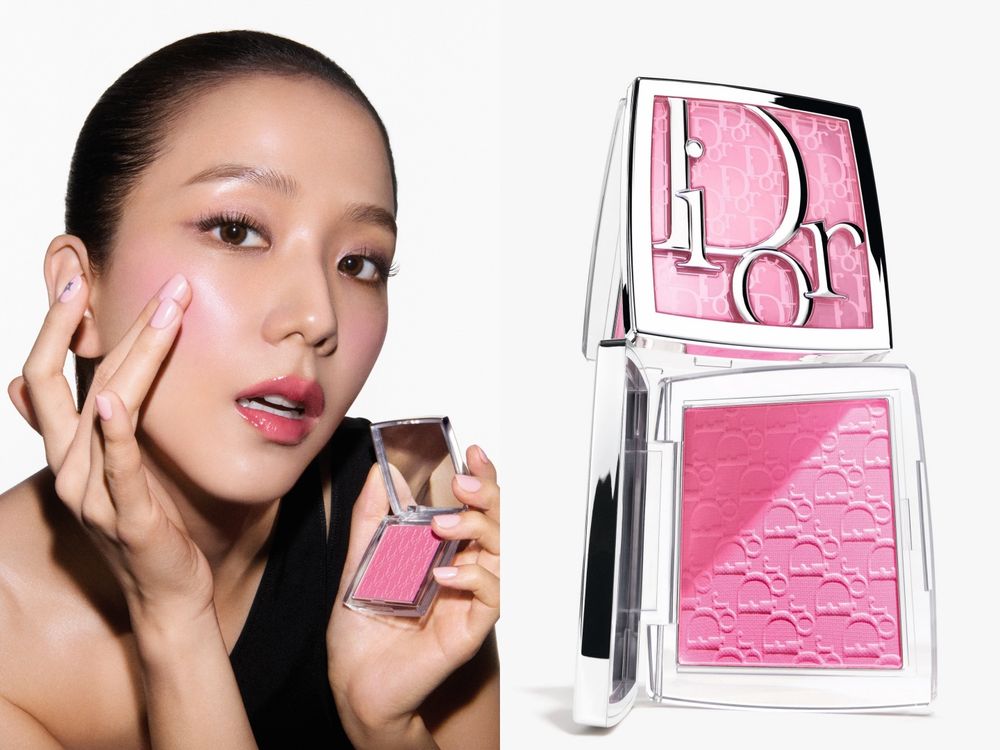 JISOO同款精品彩妝來了！2025最新「迪奧專業後台彩妝系列」夏季最美果凍唇蜜、水潤頰彩棒、絲緞霧光頰彩盤，美出新高！-14